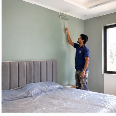 Bedroom painting representative photo