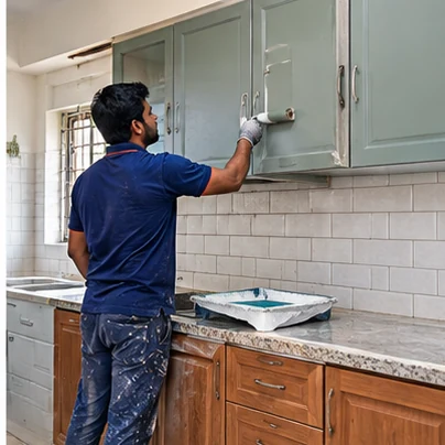 Cabinet finish representative photo