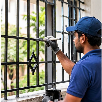 Grill painting representative photo