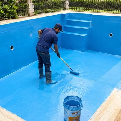 Pool coating representative photo
