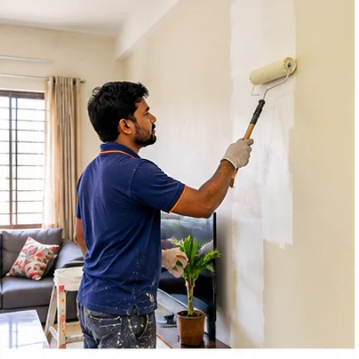 Single wall painting representative photo